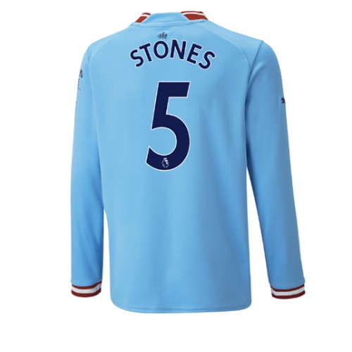 Dres Manchester City John Stones #5 Domaci 2022-23 Dugi Rukav